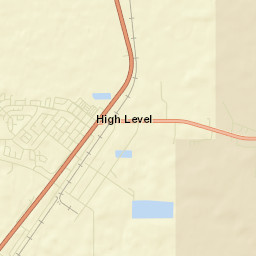 High Level Street Map