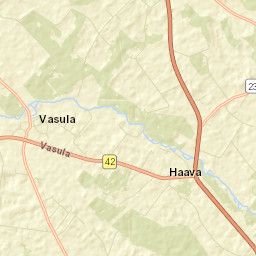 Tartu vald Street Map