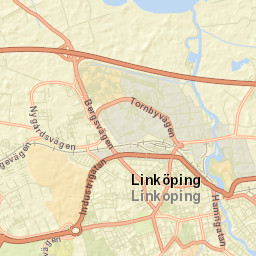 Linköping Street Map