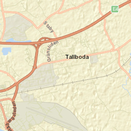 Tallboda Street Map