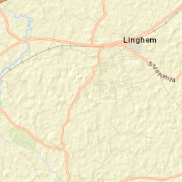 Linghem Street Map