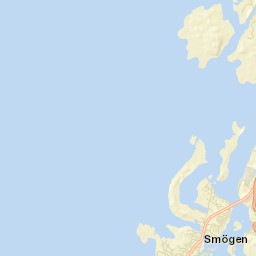Smögen Street Map