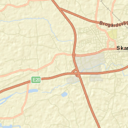 Skara Street Map
