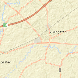 Vikingstad Street Map