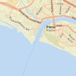 Pärnu Street Map