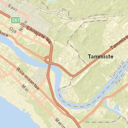 Pärnu linn Street Map