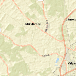 Viljandi vald Street Map