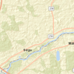 Luunja vald Street Map