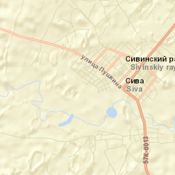 Siva Street Map