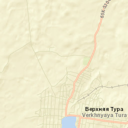 Verkhnyaya Tura Street Map