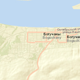 Boguchany Street Map