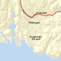 Hauge i Dalane Street Map