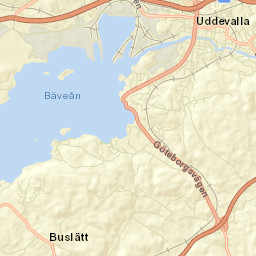 Uddevalla Street Map