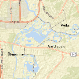 Ülenurme Street Map