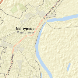 Manturovo Street Map