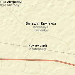 Shabalinskiy Rayon Street Map