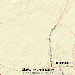 Leninskoye Street Map