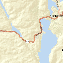 Flekkefjord Street Map