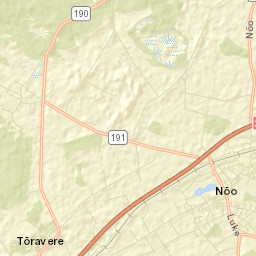 Nõo Street Map