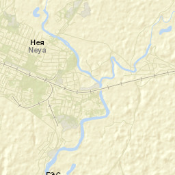 Neya Street Map