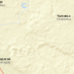 Karagay Street Map