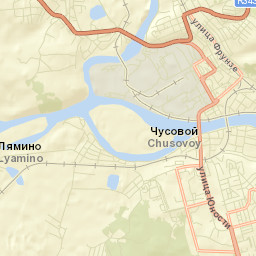 Chusovoy Street Map