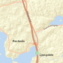 Ljungskile Street Map