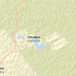 Uglovka Street Map
