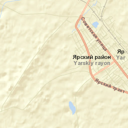 Yar Street Map