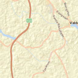 Valdemarsvik Street Map