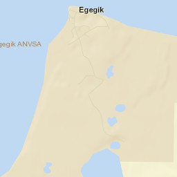 Egegik Alaska Street Map