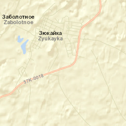 Zyukayka Street Map