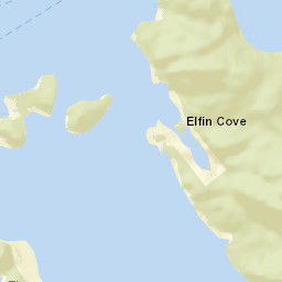 Elfin Cove Alaska Street Map