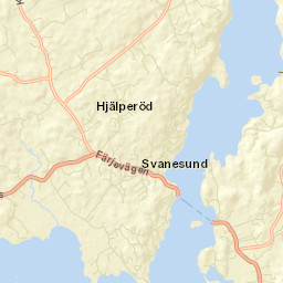 Svanesund Street Map