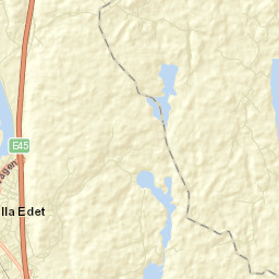 Lilla Edet Street Map