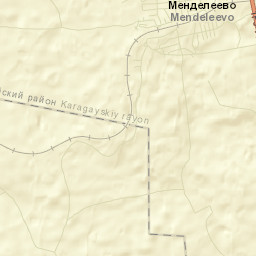Mendeleyevo Street Map