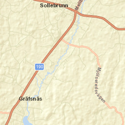 Sollebrunn Street Map