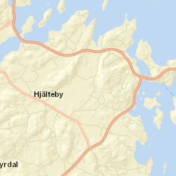 Myggenäs Street Map