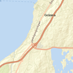 Gränna Street Map