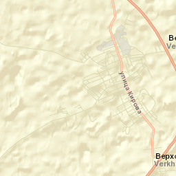Verkhoshizhem’ye Street Map