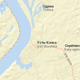 Ust’-Kachka Street Map