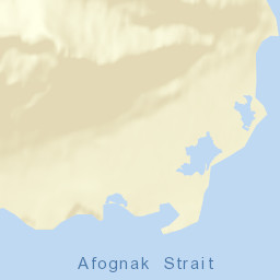 Aleut Village Alaska Street Map