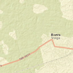 Volga Street Map