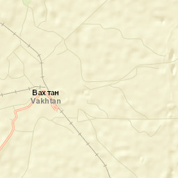 Vakhtan Street Map