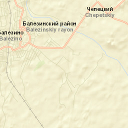 Balezino Street Map