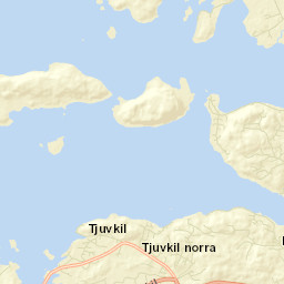 Tjuvkil Street Map