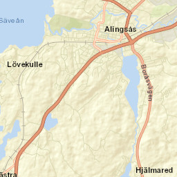 Alingsås Street Map