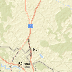 Rūjiena Street Map