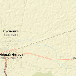 Novyy Nekouz Street Map