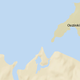 Ouzinkie Alaska Street Map